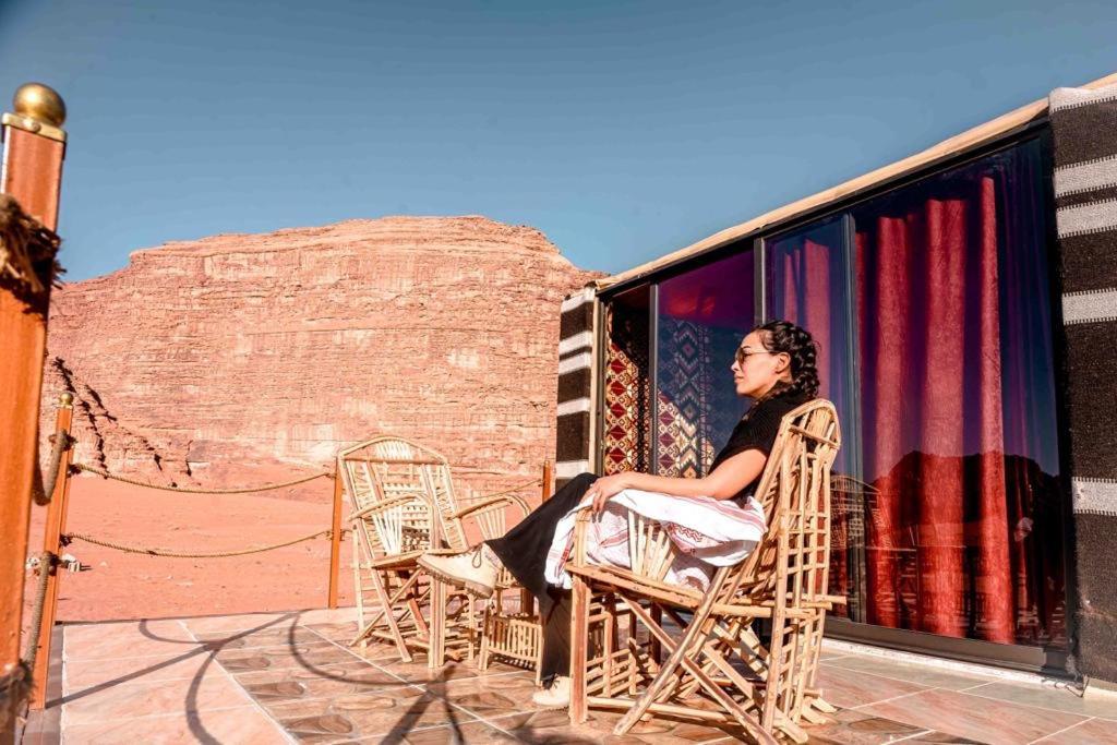 Wadi Rum Sky Tours & Camp Esterno foto