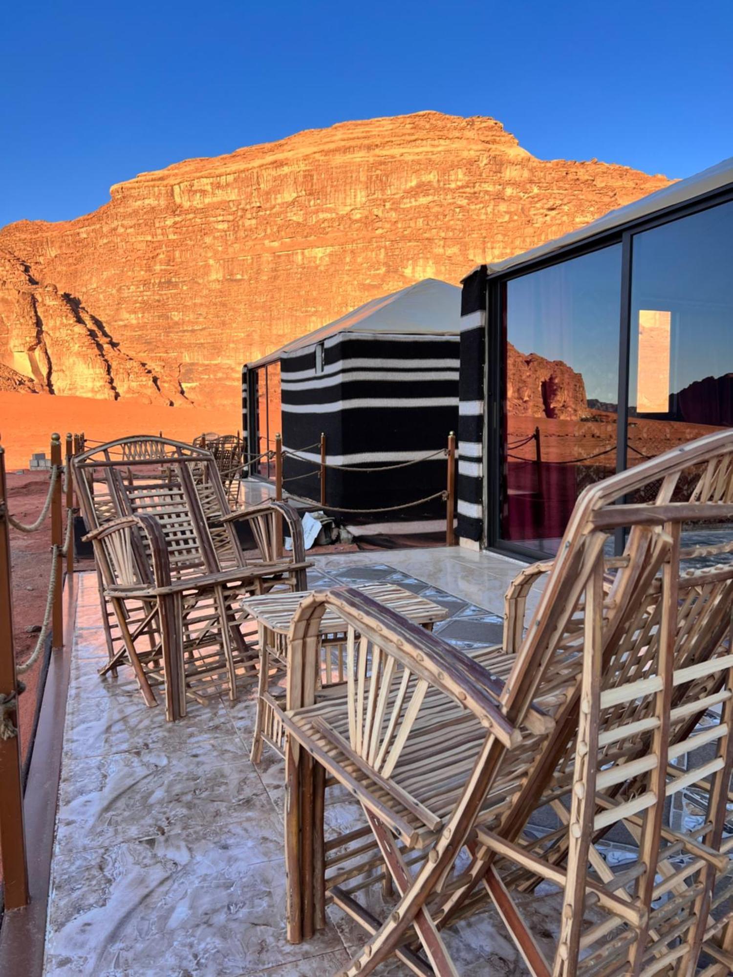 Wadi Rum Sky Tours & Camp Esterno foto