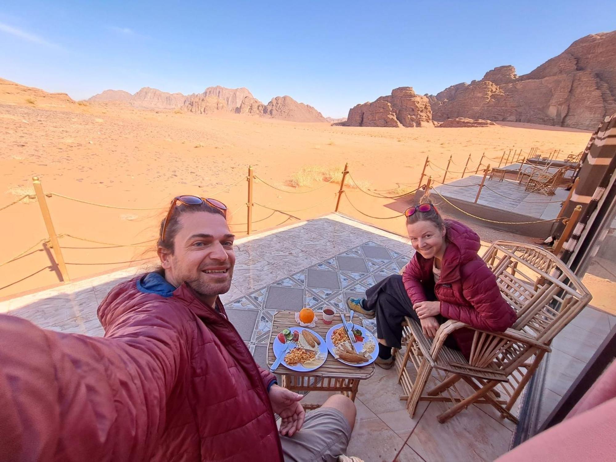 Wadi Rum Sky Tours & Camp Esterno foto